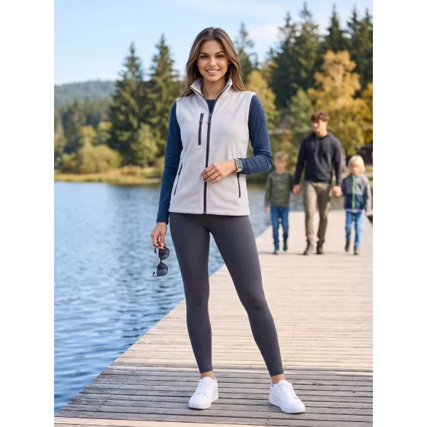  Női gyapjú mellény ALTISPORT ALW002525 VILÁGOSSZÜRKE 