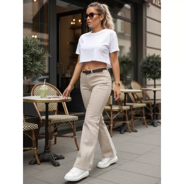  Női nadrág DSTREET UY3059 EKRÜ 