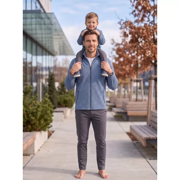  Férfi polár pulóver ALTISPORT ALM002852 SÖTÉT FARMER KIEMELÉSEK 