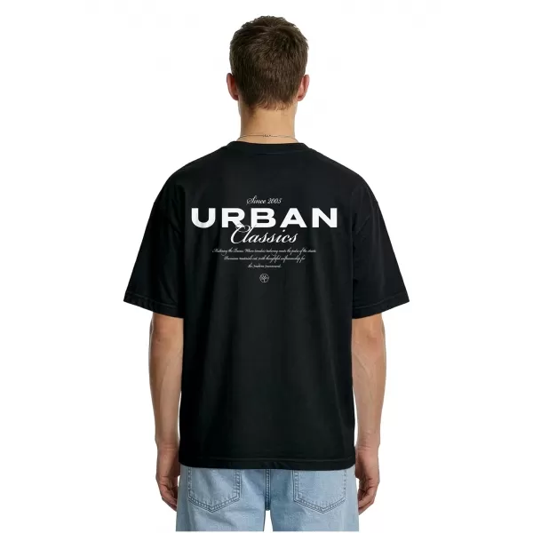  Férfi póló URBAN CLASSICS TB8665 FEKETE 