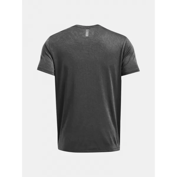  Férfi póló UNDER ARMOUR LAUNCH CAMO SHORTSLEEVE 1386681-025 SZÜRKE 