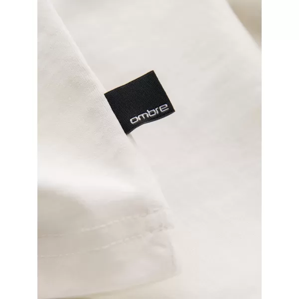  Férfi póló OMBRE OM-TSPT-0286 FEHÉR 
