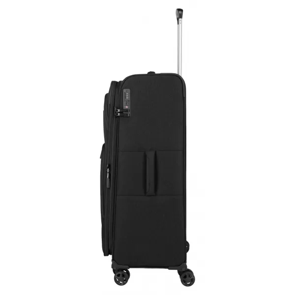  Bőrönd TRAVELITE Kick Off 4w L exp FEKETE 