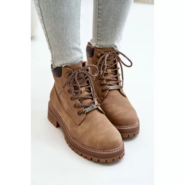  Női csizma BIG STAR SHOES OO274A289 BARNA/BÉZS 