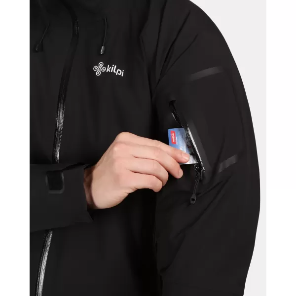  Hardshell férfi kabát KILPI MAMBA-M 1M0101KI FEKETE 