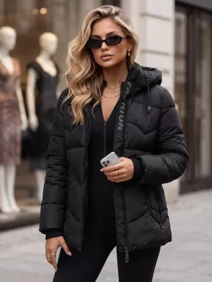 Női kabát DSTREET TY5751 FEKETE