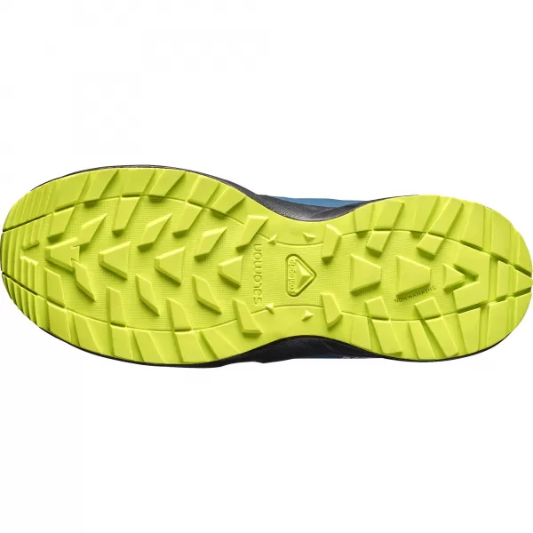  Gyerekcipők SALOMON OUTSCAPE WATERPROOF L49212500 MYKONOS KÉK/FEKETE/SAVAS MÉSZ 