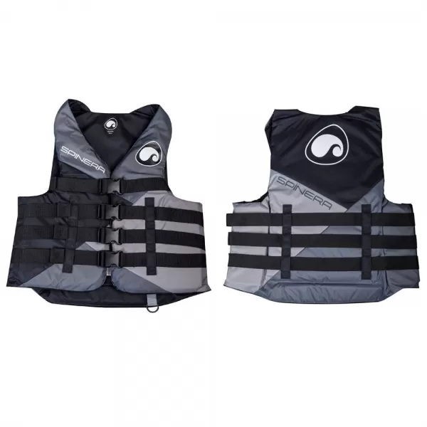  Úszómellény SPINERA Deluxe Nylon 50N SZÜRKE 