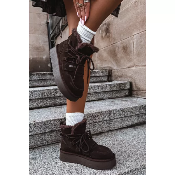  Női hóemberek BIG STAR SHOES UU274316 BARNA/BÉZS ÁRNYÉKOK 