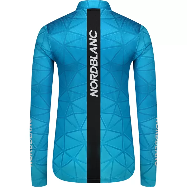  Női kerékpáros mez NORDBLANC VELOFLOW NBSLF8105 TÜRKIZ 