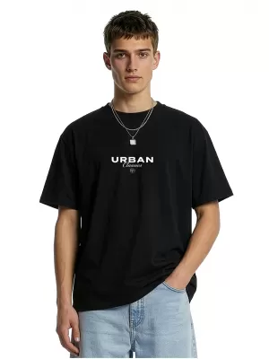 Férfi póló URBAN CLASSICS TB8665 FEKETE