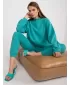 Női pulóver BASIC FEEL GOOD AP-BL-A-R001 TÜRKIZ