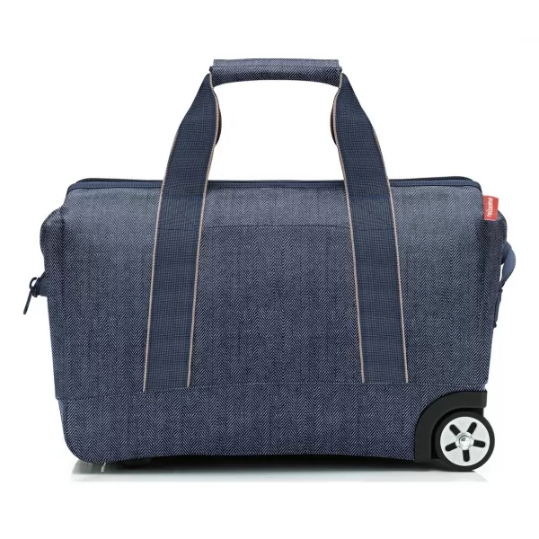  Utazótáska kerekeken REISENTHEL ALLROUNDER TROLLEY HALSZÁLKÁS SÖTÉTKÉK 