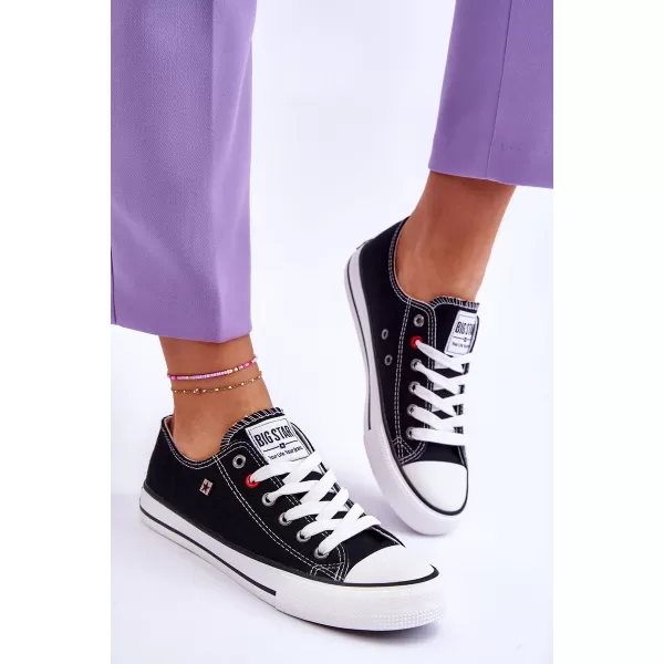  Női tornacipő BIG STAR SHOES T274023 FEKETE 