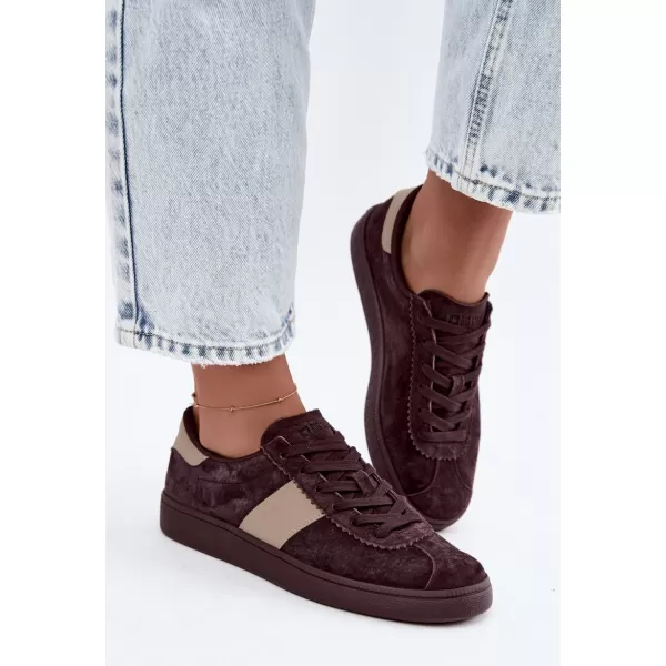  Női tornacipő BIG STAR SHOES UU274438 BARNA/BÉZS ÁRNYÉKOK 