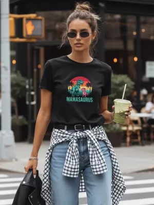 Női póló DSTREET NX5027RY FEKETE
