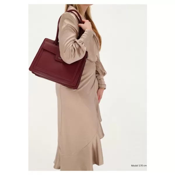  Kézitáska CHARM LONDON Monaco 25422 Bordeaux red BORDÓI VÖRÖS 