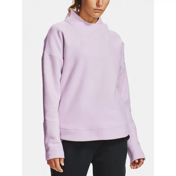  Női pulóver UNDER ARMOUR RECOVER FLEECE WRAP NECK 1356347-570 LILA 
