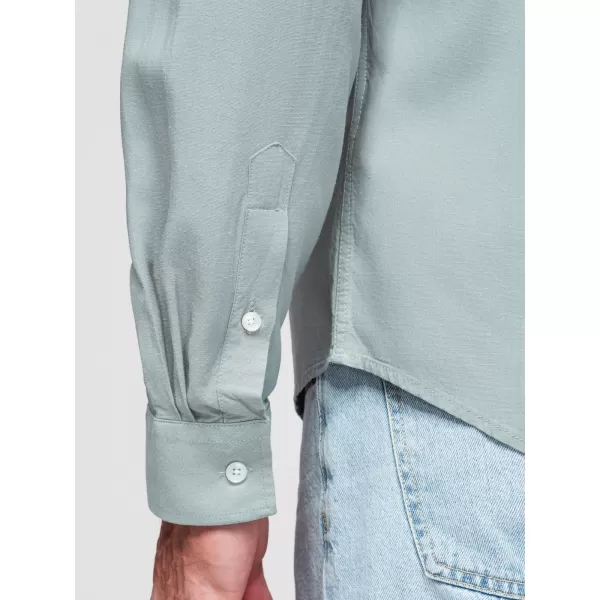  Férfi ing OMBRE OM-SHCS-0190 PASZTELL ZÖLD 