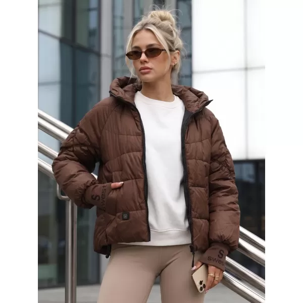 Női kabát DSTREET TY5760 BARNA 