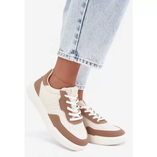  Női tornacipő BIG STAR SHOES UU274275 FEHÉR/BÉZS 