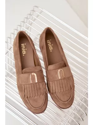Női mokaszinok BOTO 3742 KHAKI