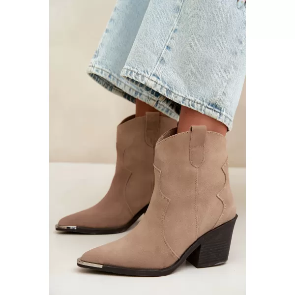  Női csizma BOTO 6397 KHAKI 