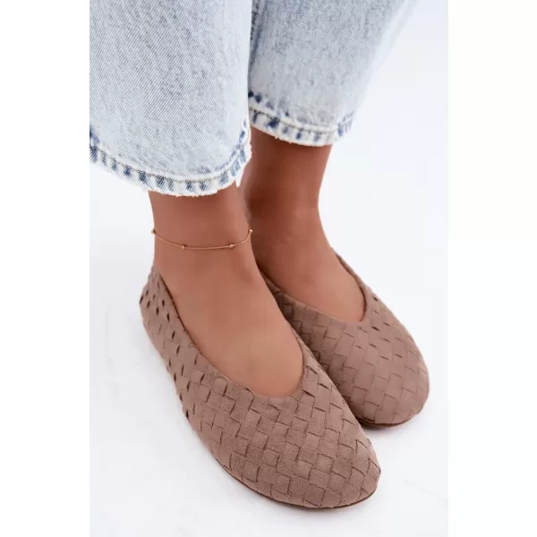  Női balerinák BOTO 9867 KHAKI 