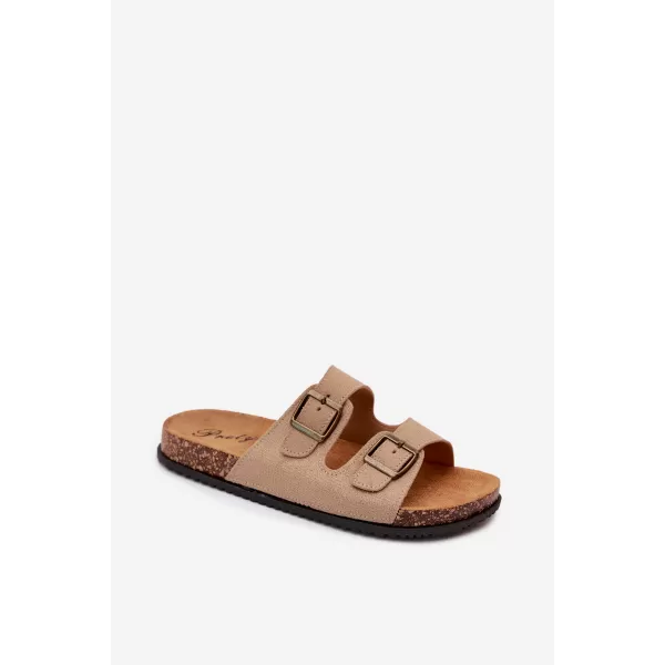  Férfi papucs BOTO 56302-11 KHAKI 