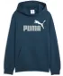 Gyermek pulóver PUMA ESS 2 COLOR NO. 1 LOGO HOODIE FL B 68582236 ÉJFÉLI BENZIN