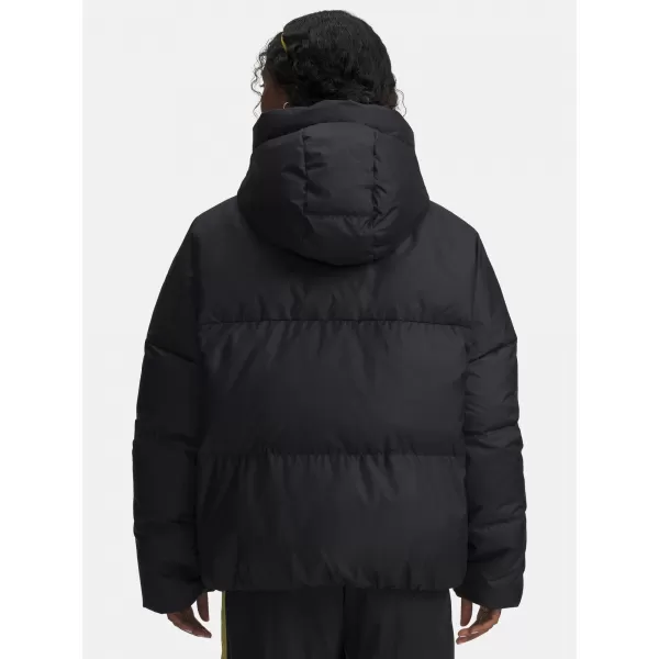 Női kabát UNDER ARMOUR LIMITLESS DOWN PUFFER JACKET 6001001-001 FEKETE 