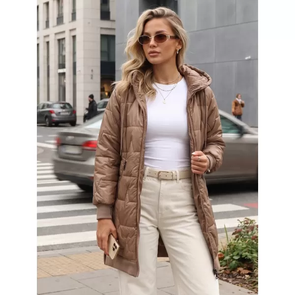  Női kabát DSTREET TY5811 KARAMELLA 