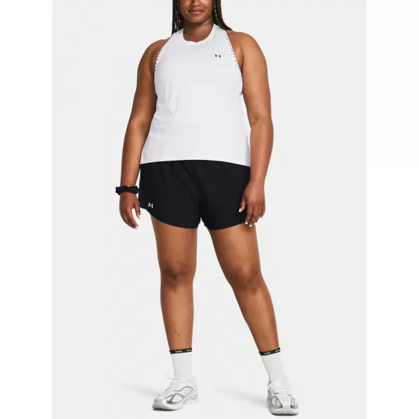  Női rövidnadrág UNDER ARMOUR UA FLY BY 3'' SHORTS 1382853-001 FEKETE 
