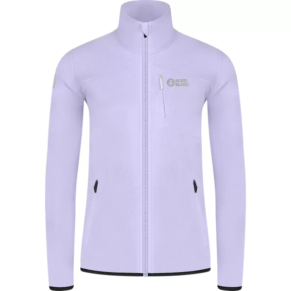  Női könnyű polár pulóver NORDBLANC MAPLE NBSFL8374 LILA 