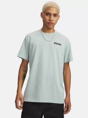 Férfi póló UNDER ARMOUR HW ARMOUR LABEL SS 1382831-477 KÉK