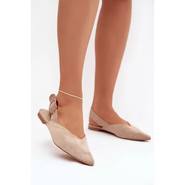  Női balerinák BOTO 9755 KHAKI 