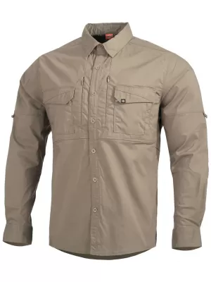 Férfi ing PENTAGON PLATO SHIRT K02019 KHAKI