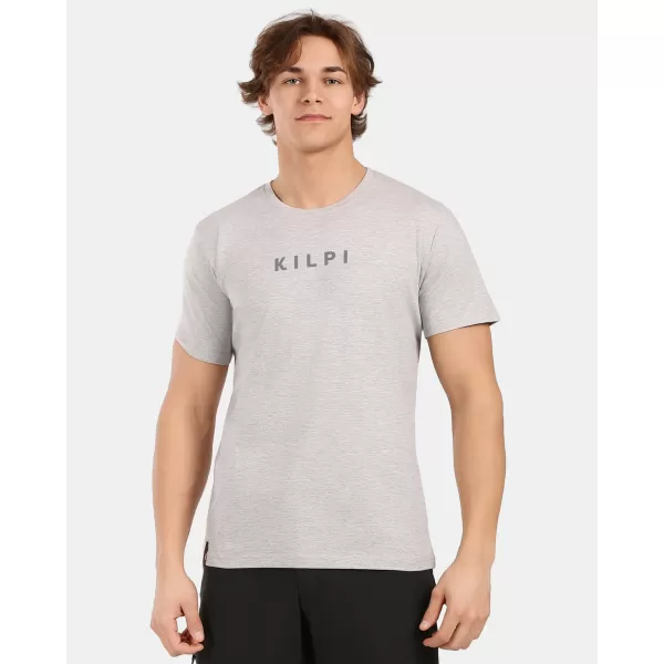  Férfi póló KILPI VIBE-M 1M0373KI VILÁGOSSZÜRKE 