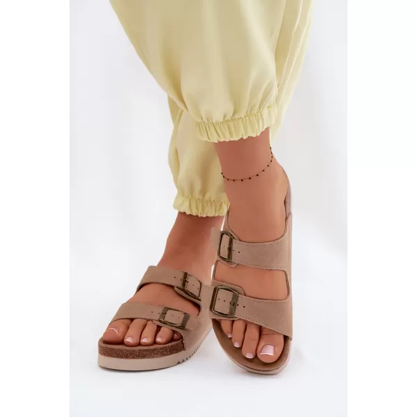  Női papucs BOTO 2832 KHAKI 