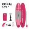 Eveződeszka AQUA MARINA CORAL 10'2'' MÁLNA
