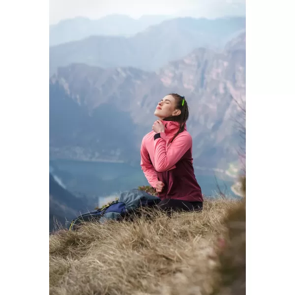  Női softshell kabát NORDBLANC BLINK NBSSL8320 RÓZSASZÍN 