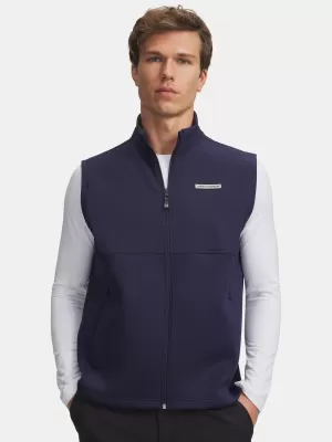 Férfi mellény UNDER ARMOUR UA DRIVE PRO HYBRID VEST 6009747-410 KÉK
