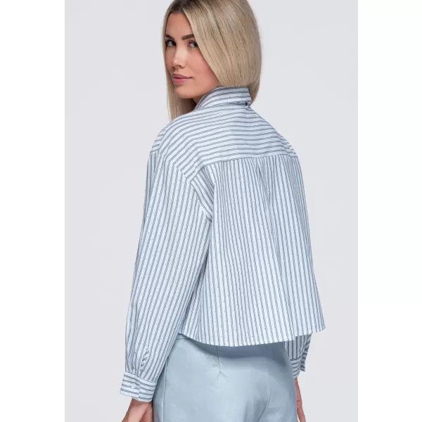  Női ing OMBRE OW-SH-E0069 SZÜRKE 