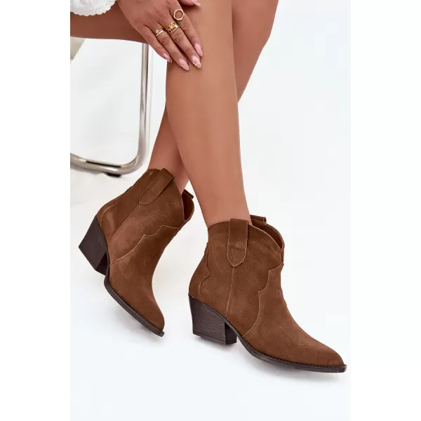  Női cowboy csizma BOTO NC1338/6338 TEVE 