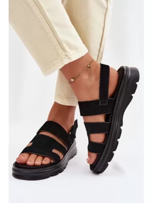 Női szandál BIG STAR SHOES TT274484 FEKETE