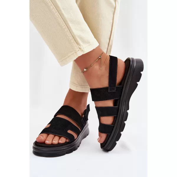  Női szandál BIG STAR SHOES TT274484 FEKETE 