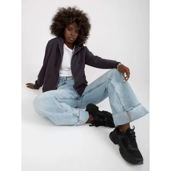  Női pulóver BASIC FEEL GOOD B-002.10 GRAFIT 