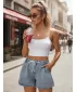 Női rövidnadrág DSTREET SY0552 KÉK