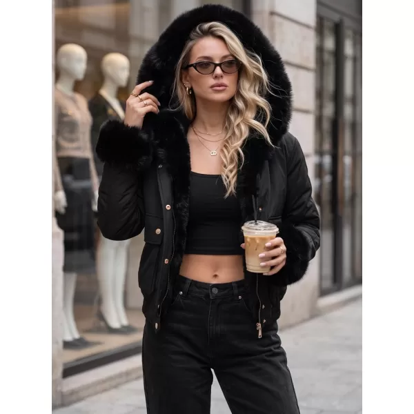  Női kabát DSTREET TY5996 FEKETE 