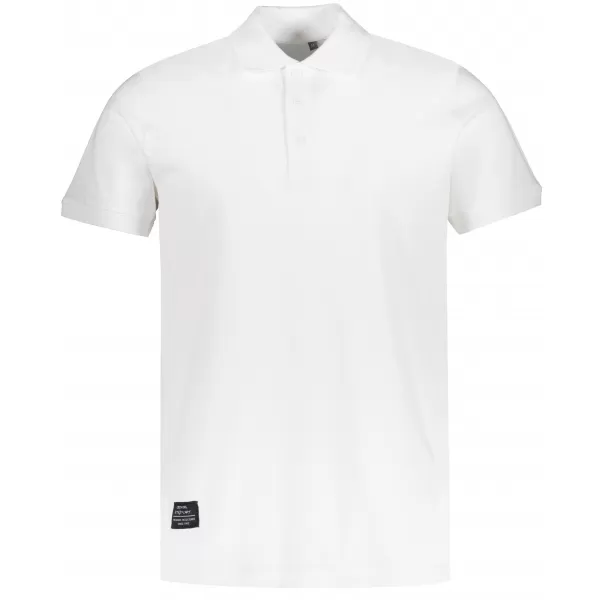  Férfi póló gallérral ALTISPORT NP/ALMST90601 FEHÉR 